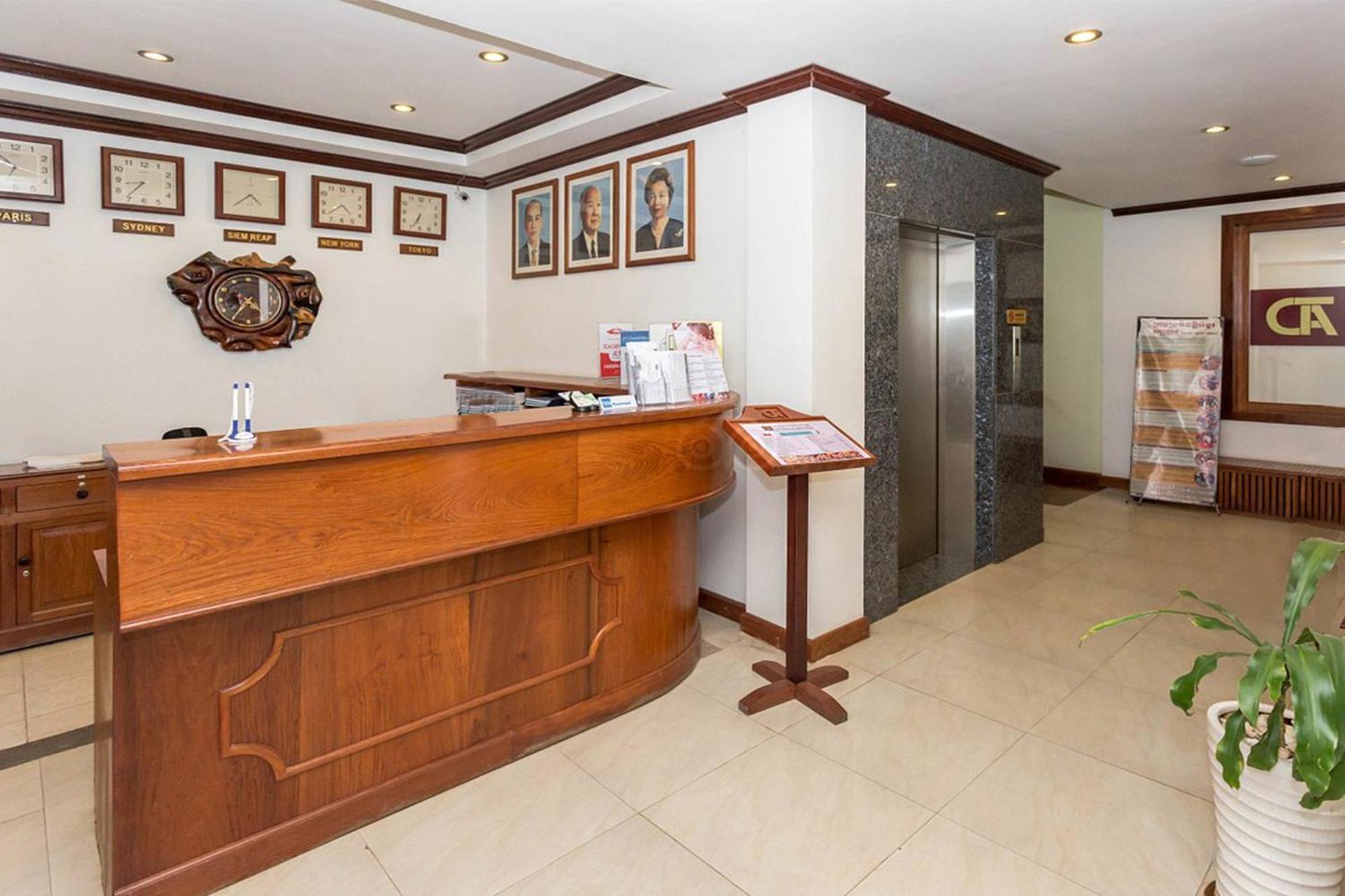 Cheathata Cta Hotel Siem Reap Bagian luar foto
