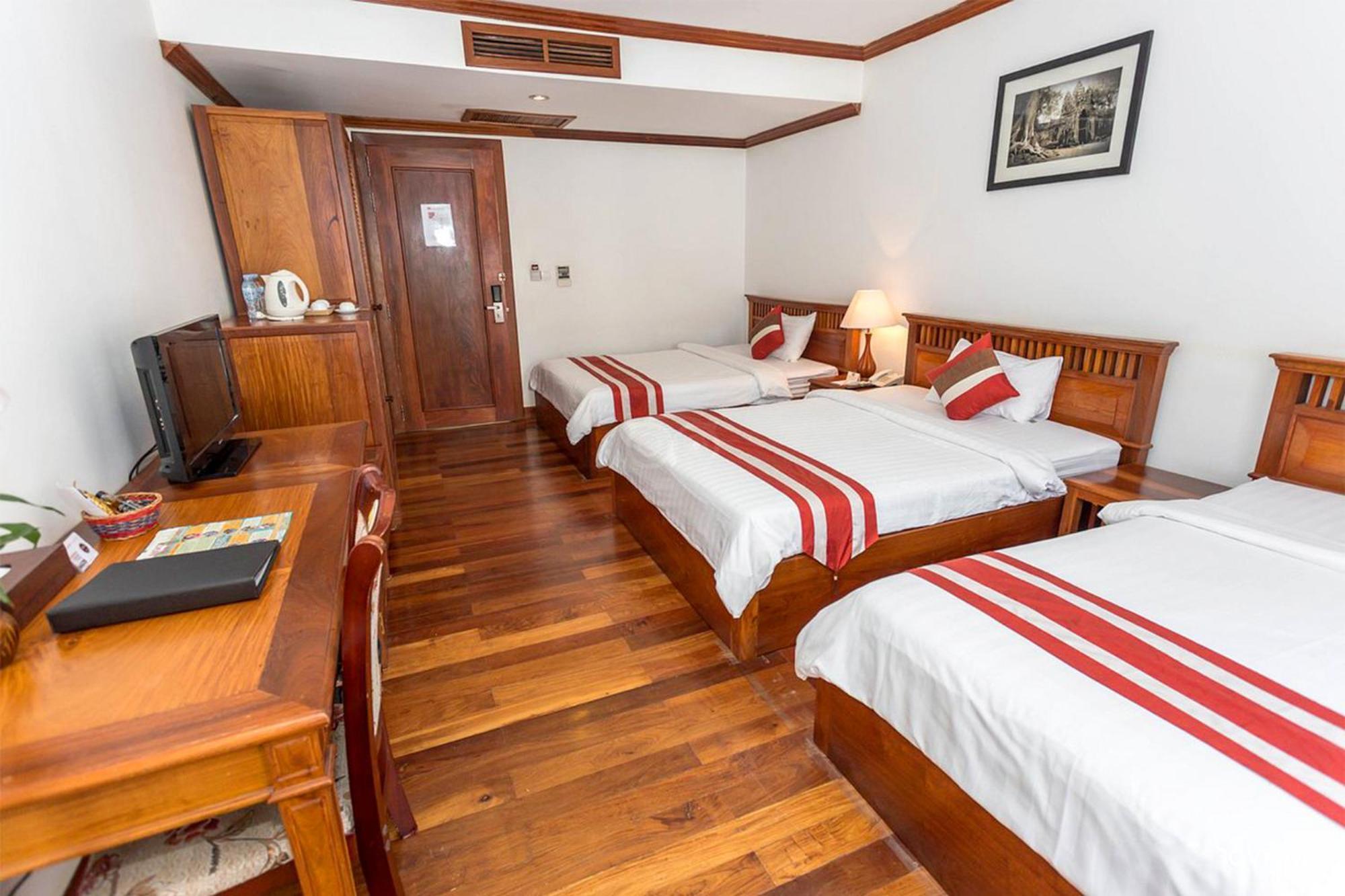 Cheathata Cta Hotel Siem Reap Bagian luar foto