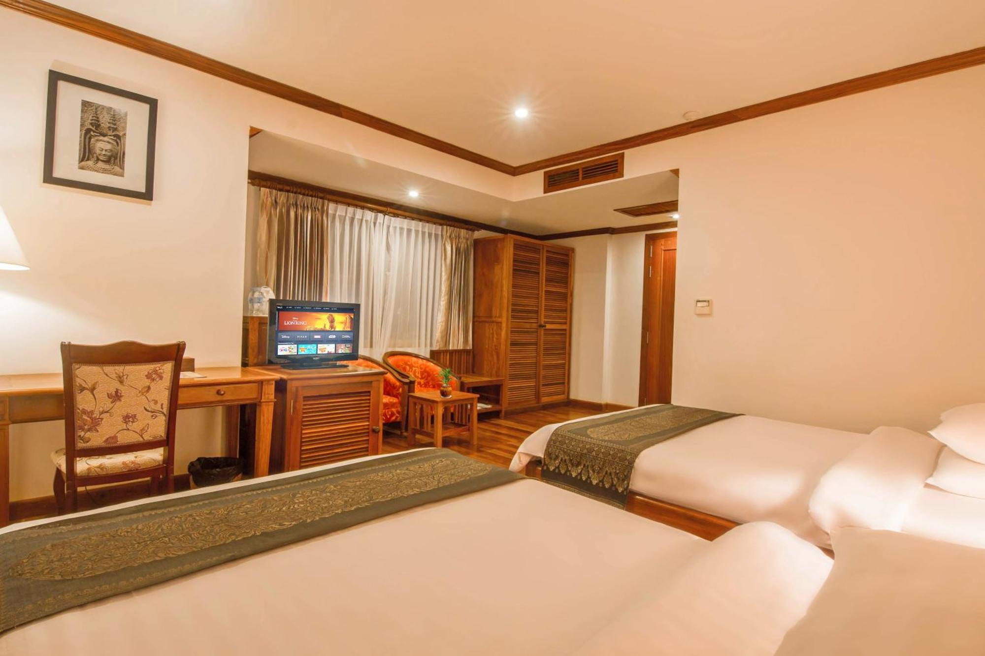 Cheathata Cta Hotel Siem Reap Bagian luar foto
